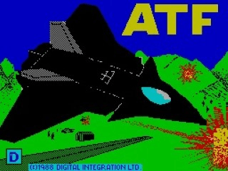 ATF title screen for ZX Spectrum